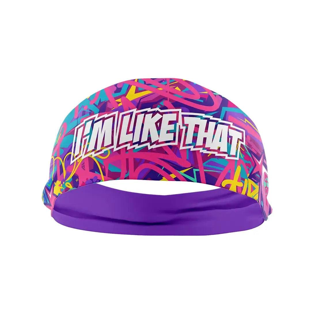 GT colorful I’m Like That performance headband for youth athletes