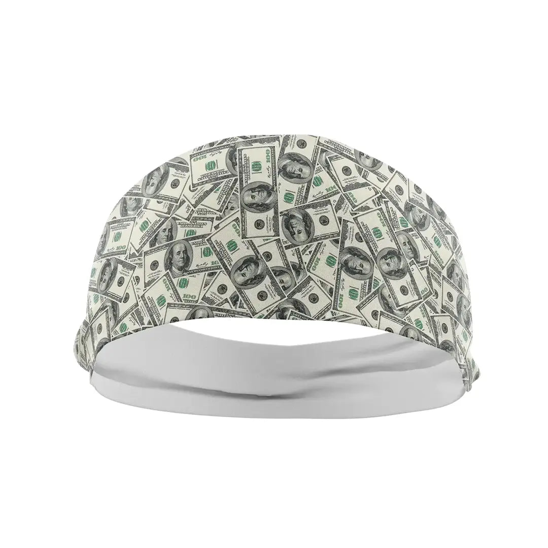 GT money print performance headband for youth athletes