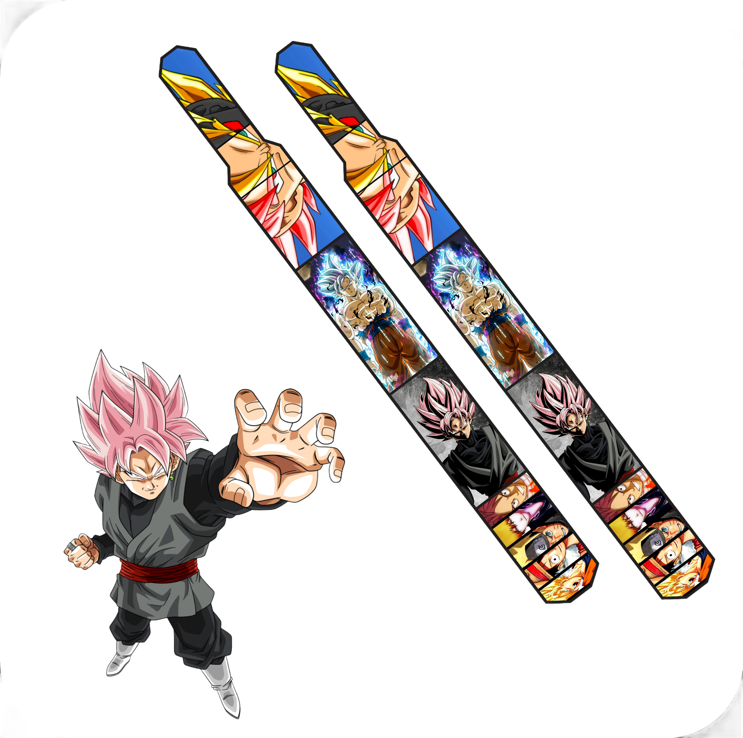Multi Anime Flag Set