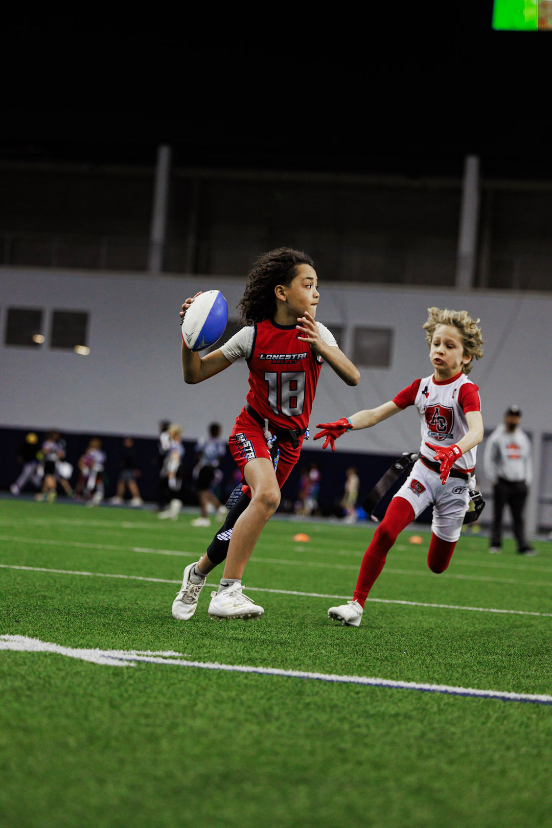 The Red/White/Blue Football