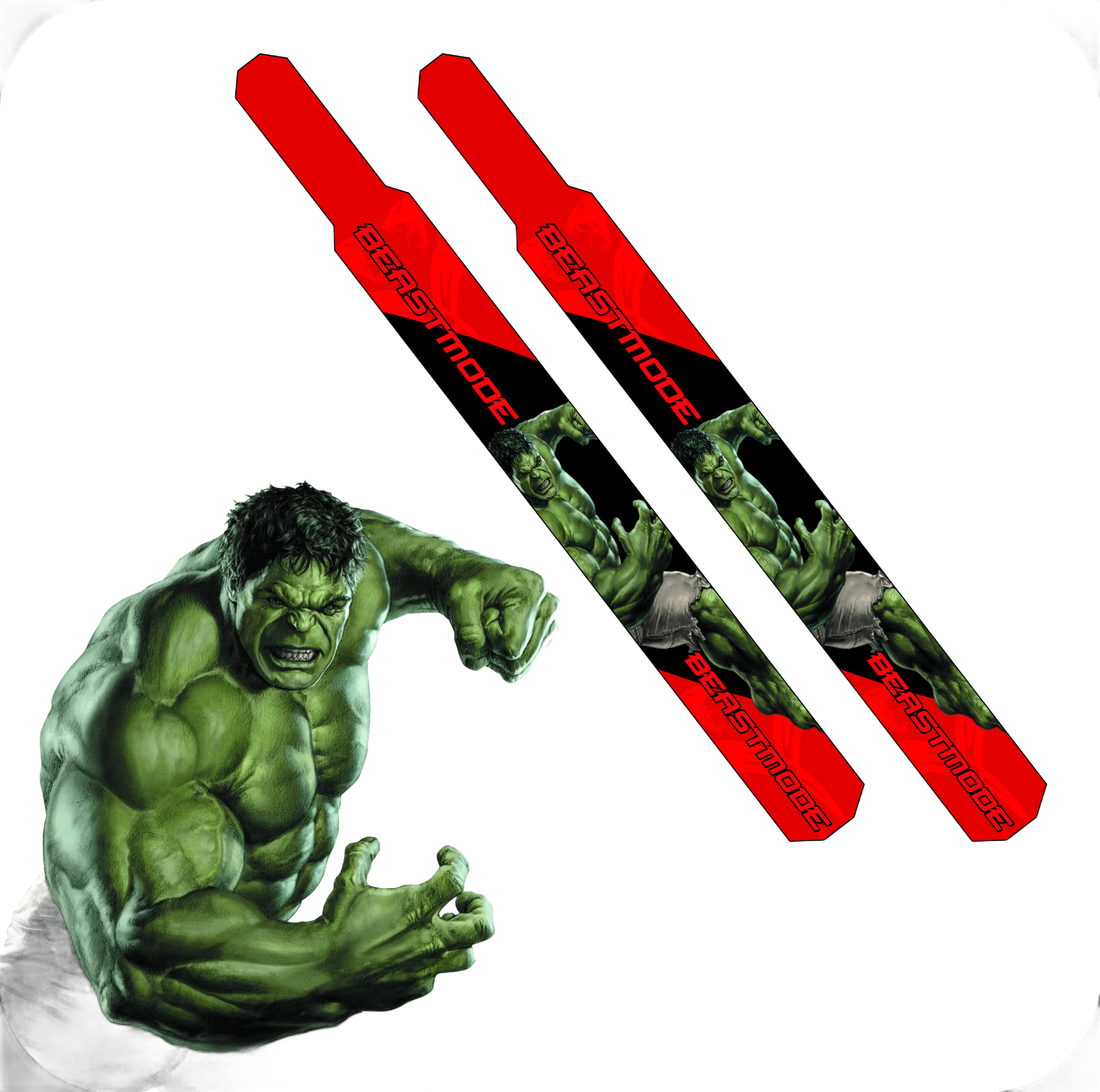 Beastmode Red Flag Set