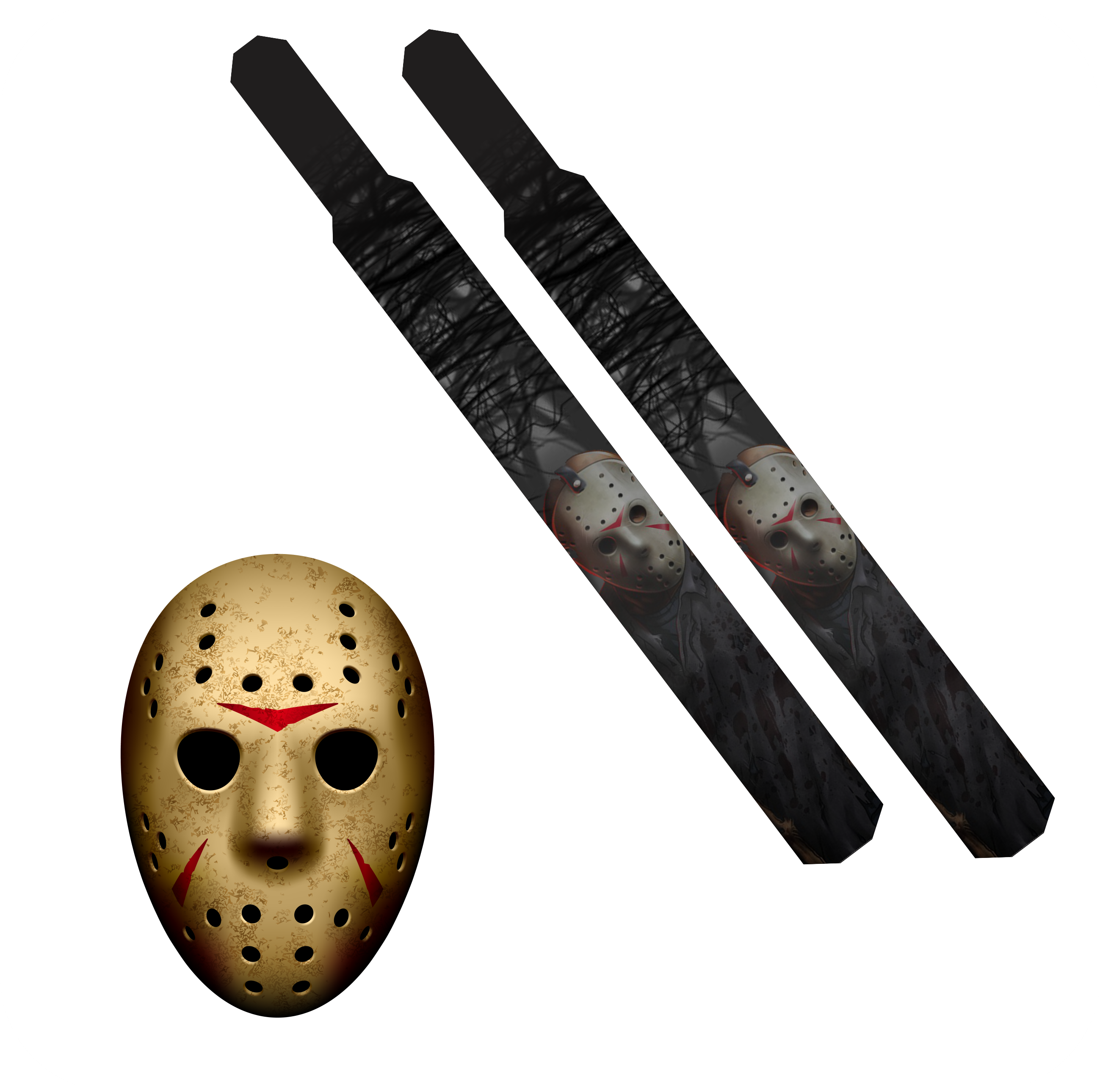 Jason Voorhees Flag Set
