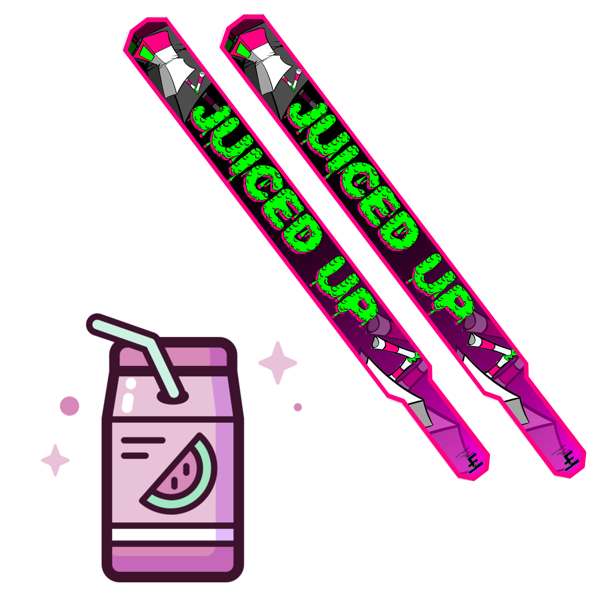 Juiced Up Flag Set