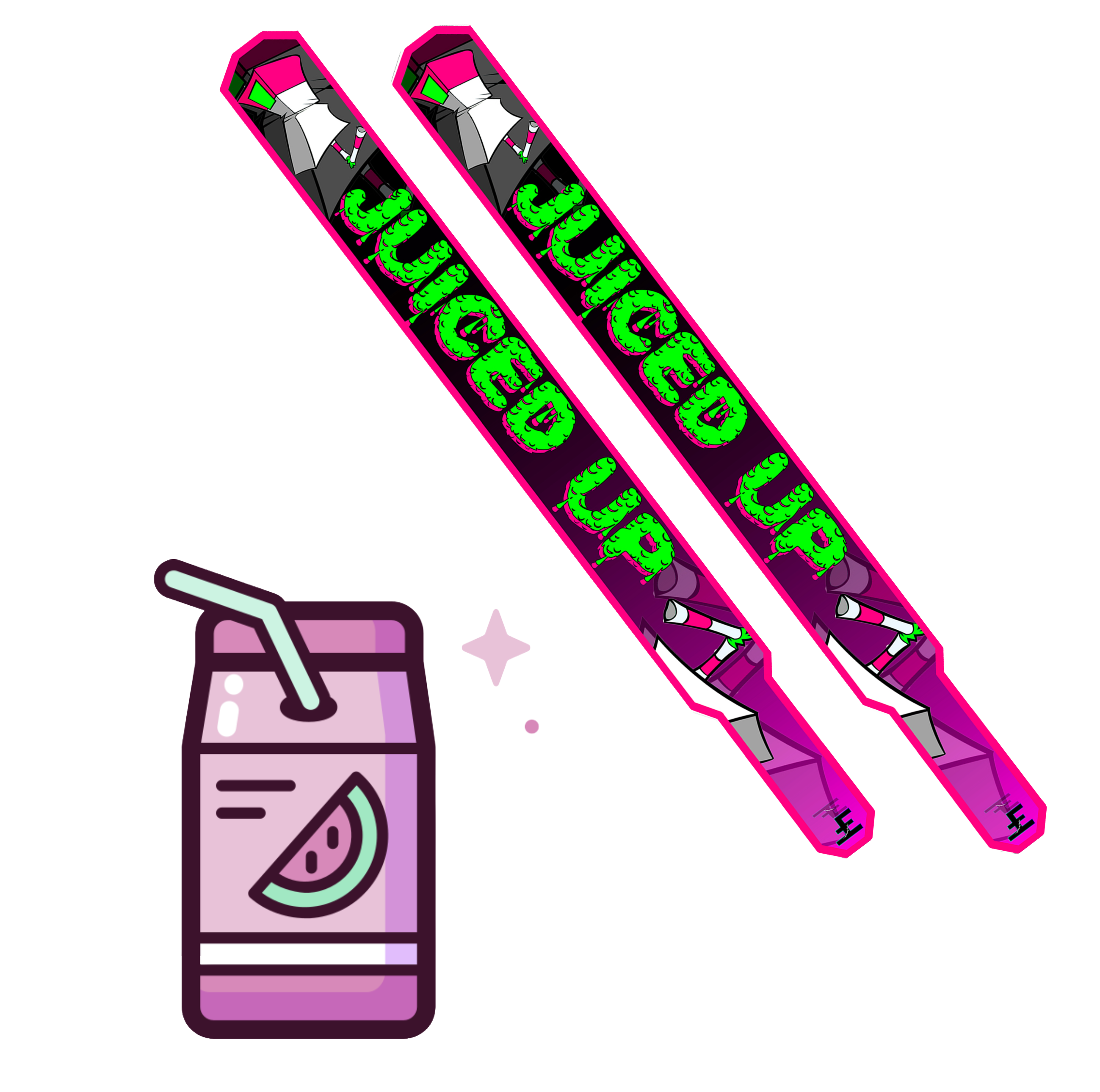 Juiced Up Flag Set