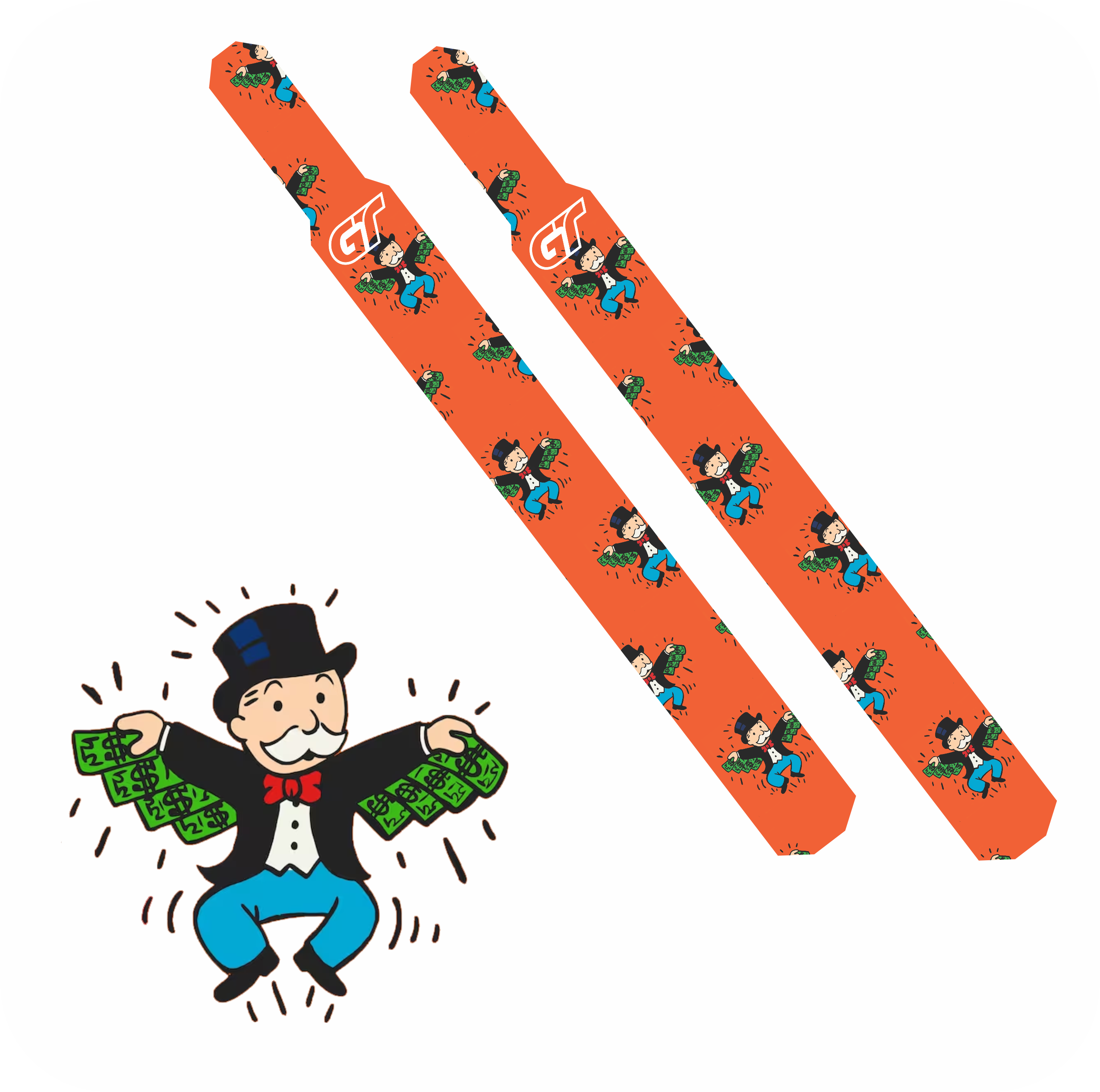 Monopoly Man Flag Set
