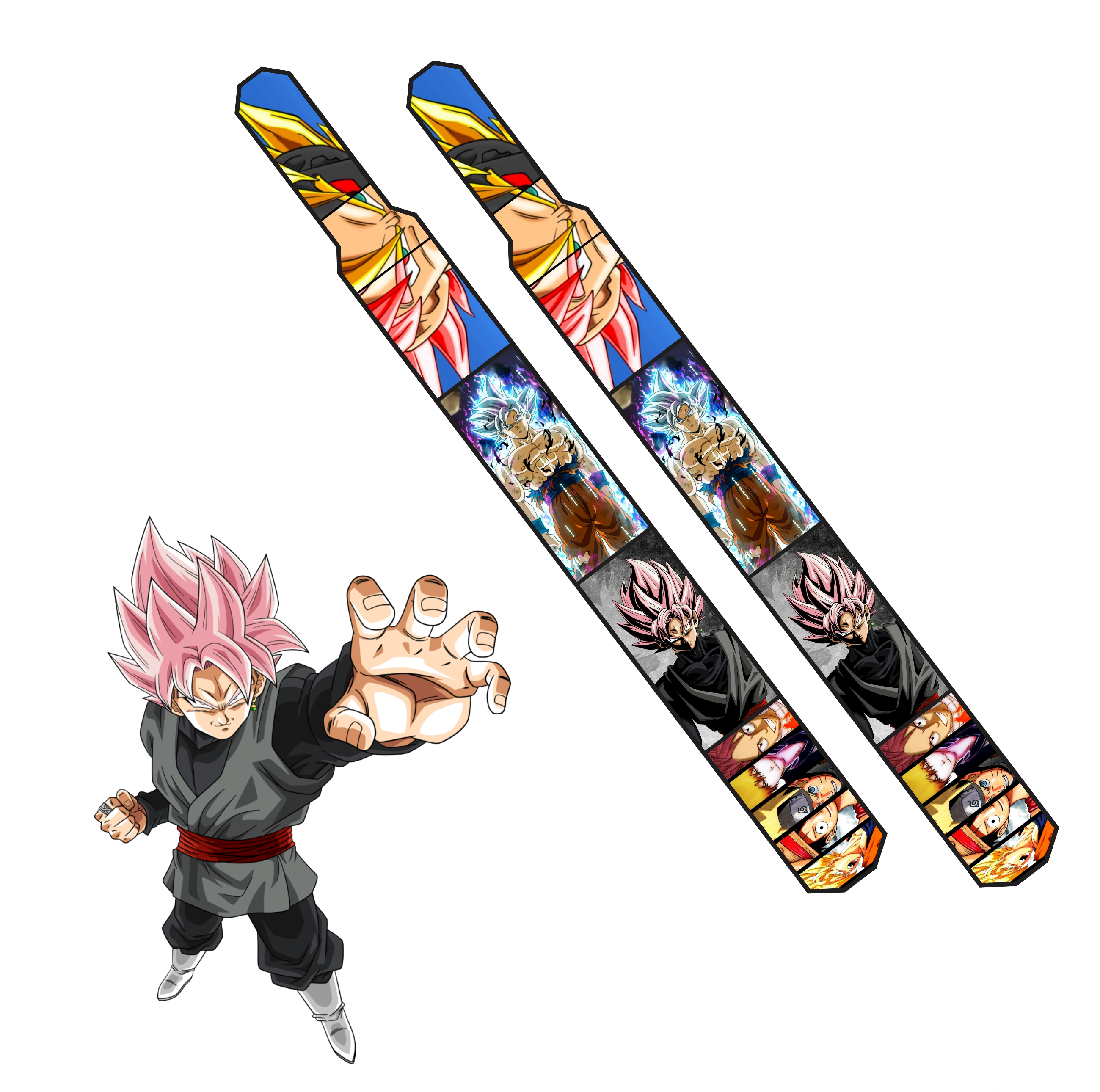 Multi Anime Flag Set