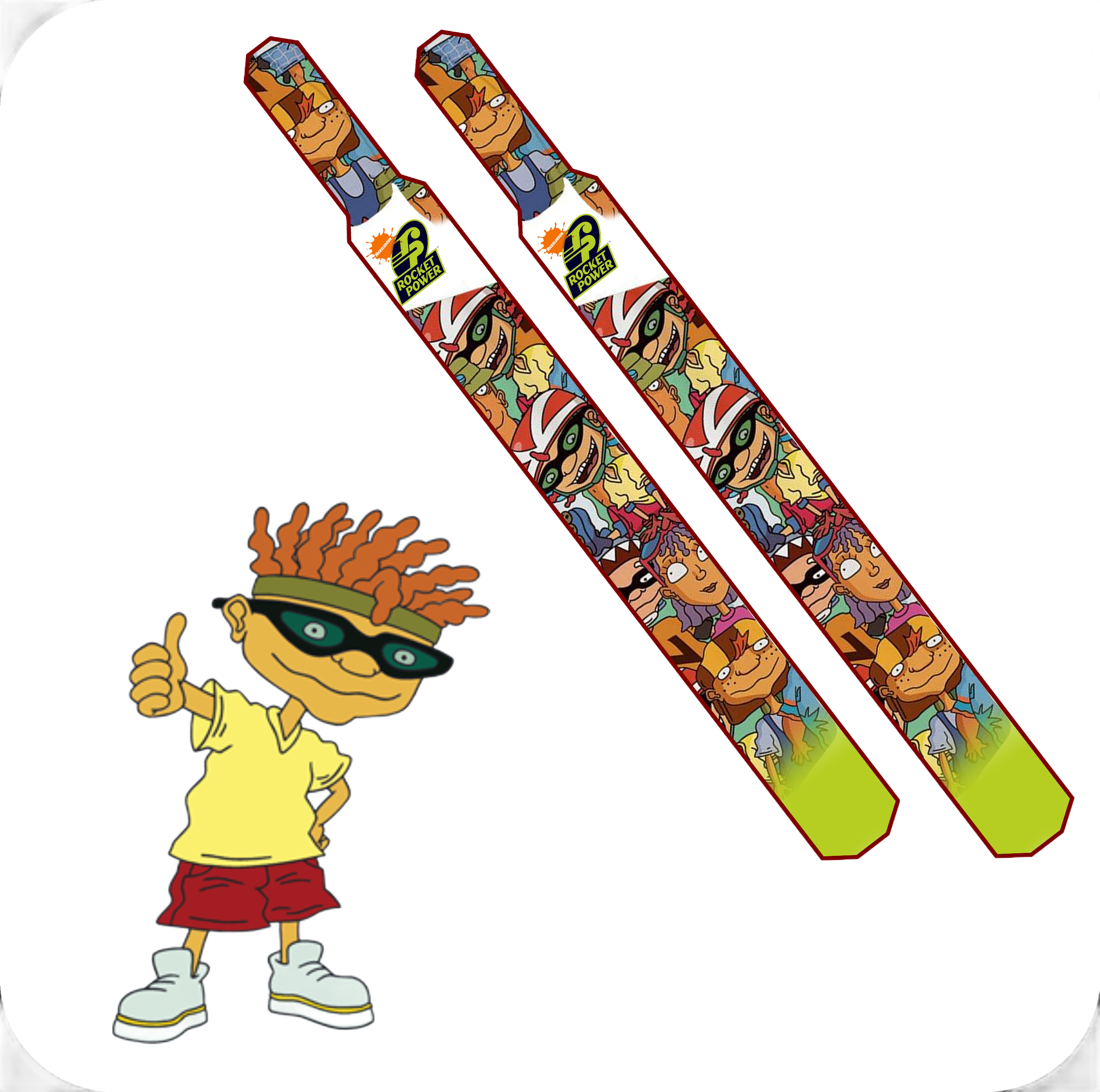 Rocket Power Flag Set