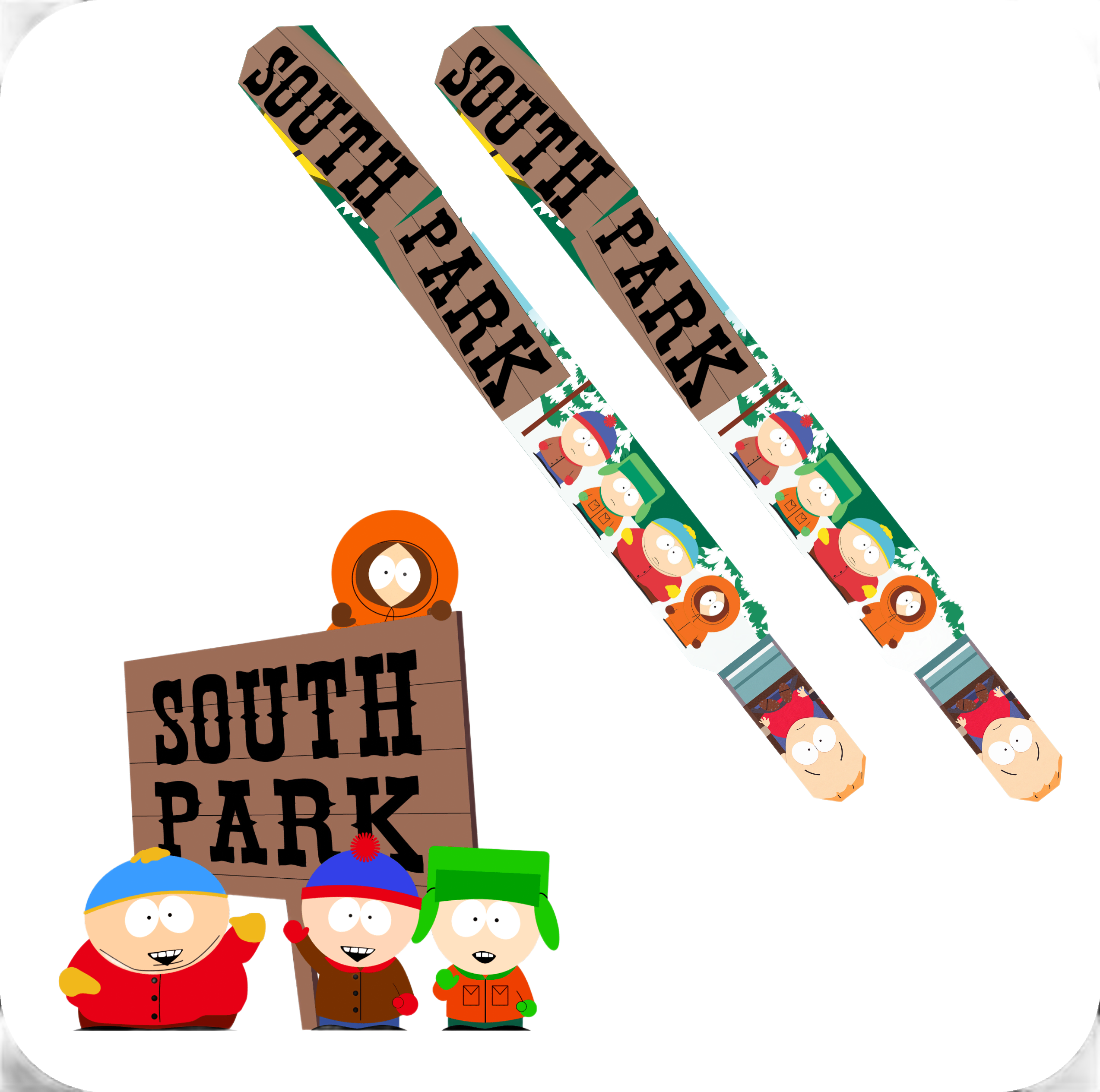 Southpark Flag Set