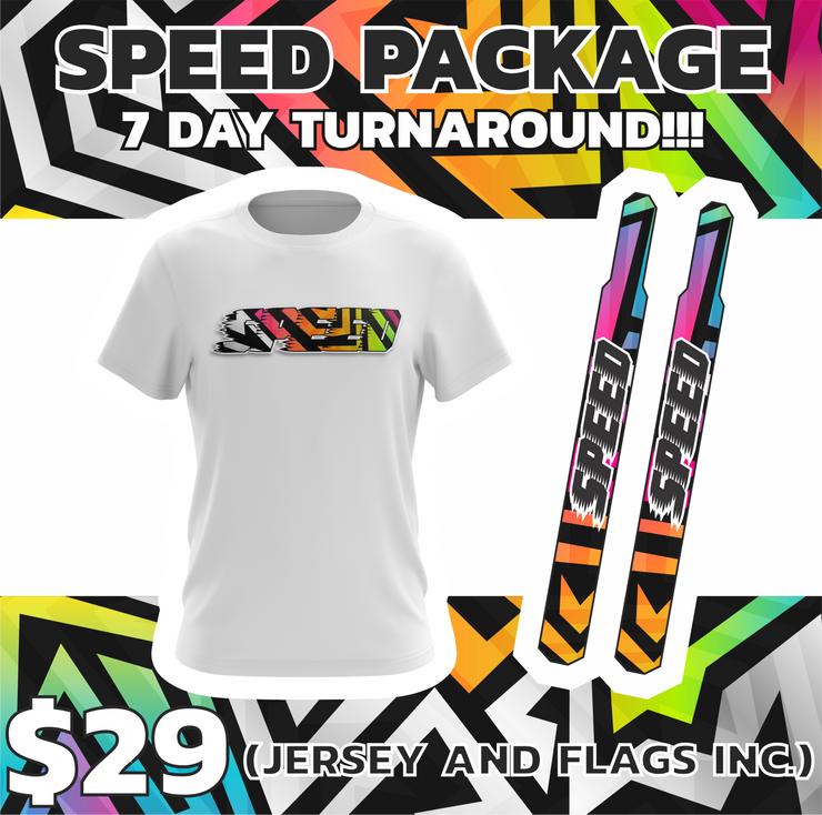 Deposit to Begin Speed Package Order