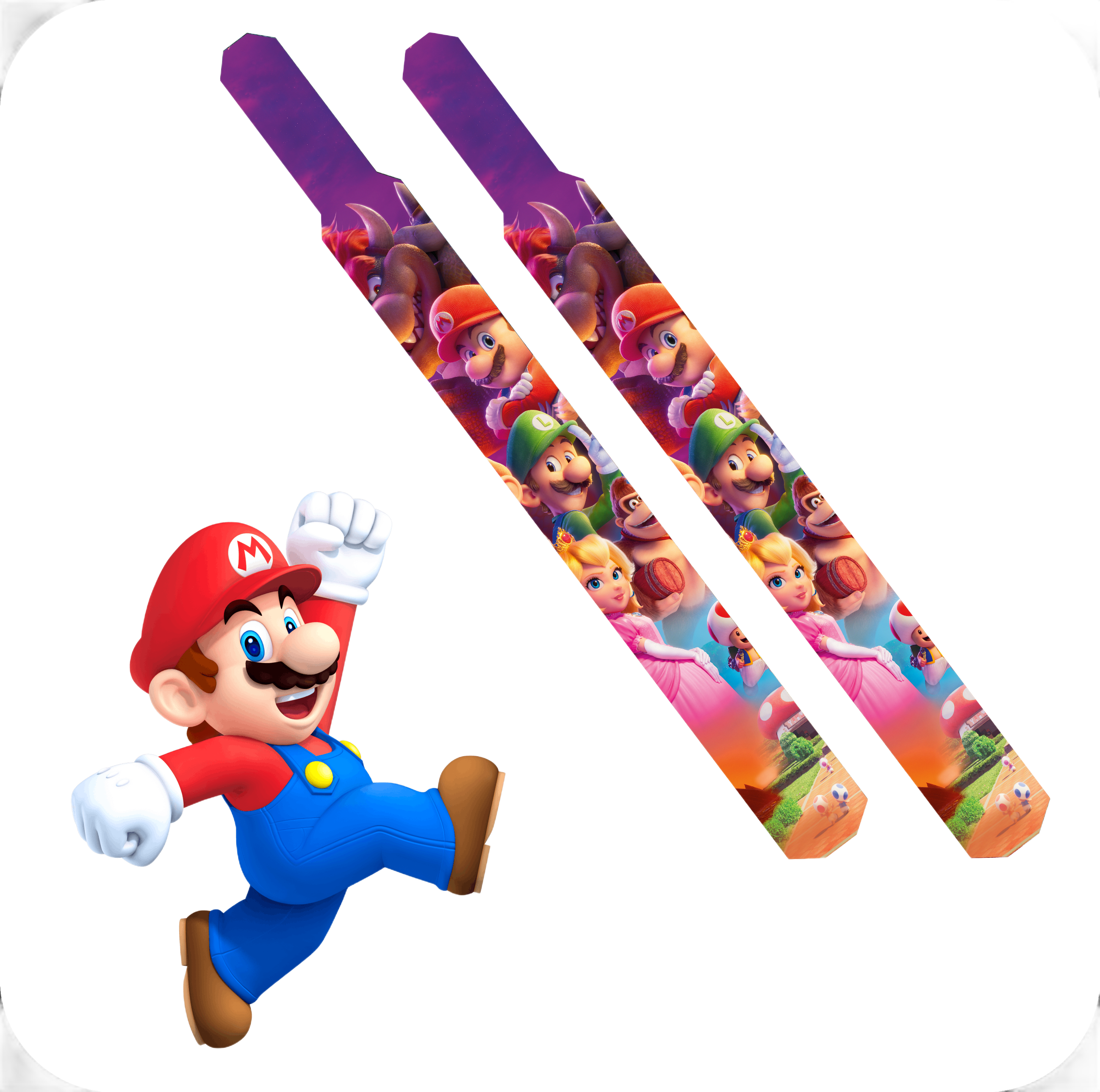 Super Mario Flag Set