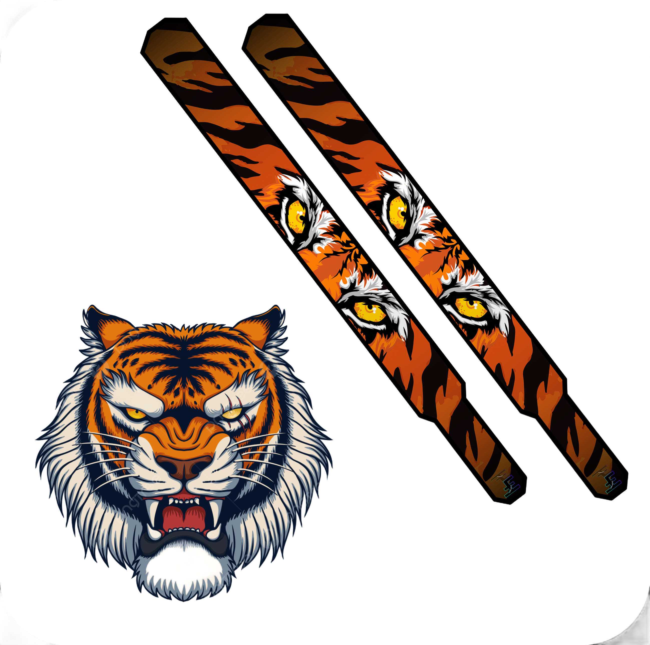 Tiger Flag Set