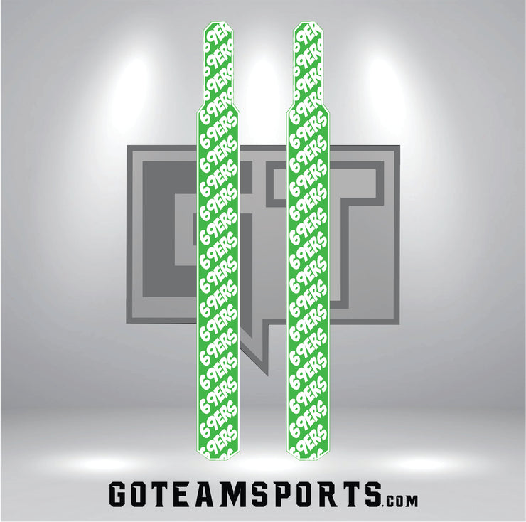 69ers Green Flag Set