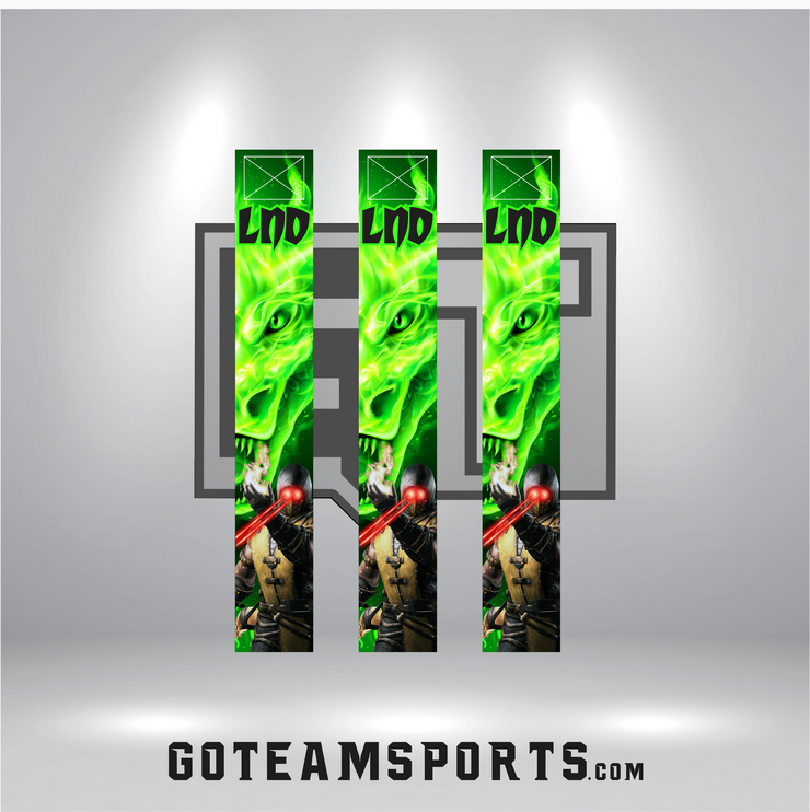 LND Triple Threat Flag Set