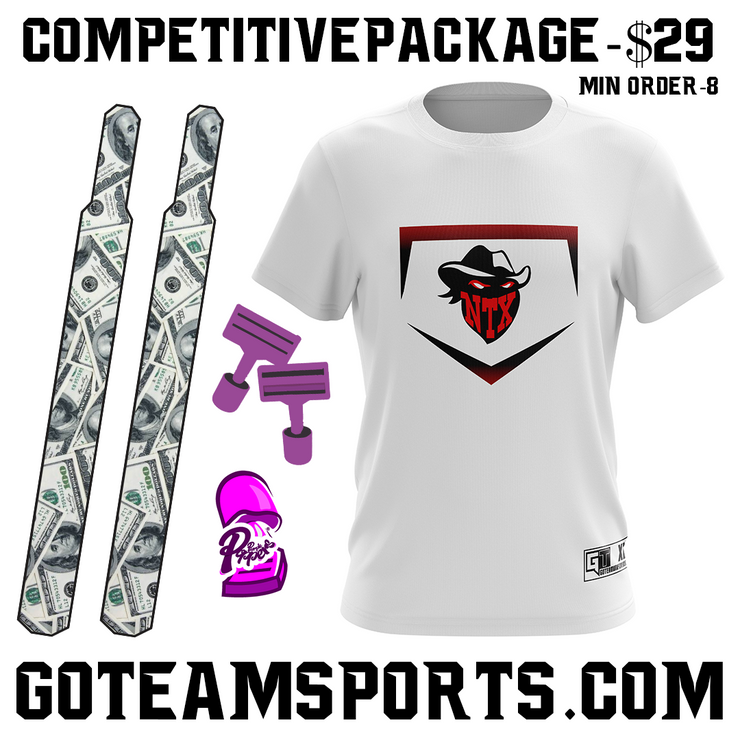 Competitive Package - $29 Each Minimum of 8