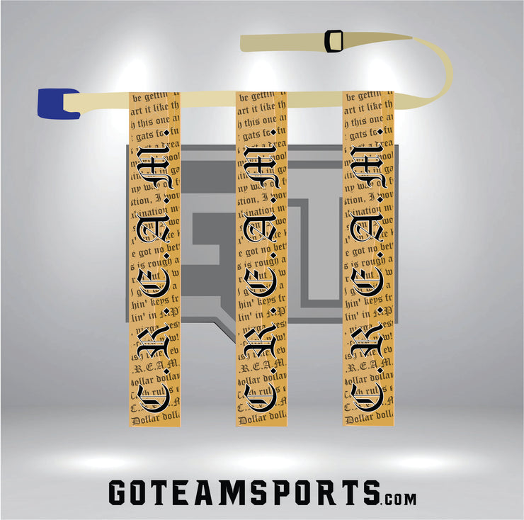Old Letters Triple Threat Flag Set