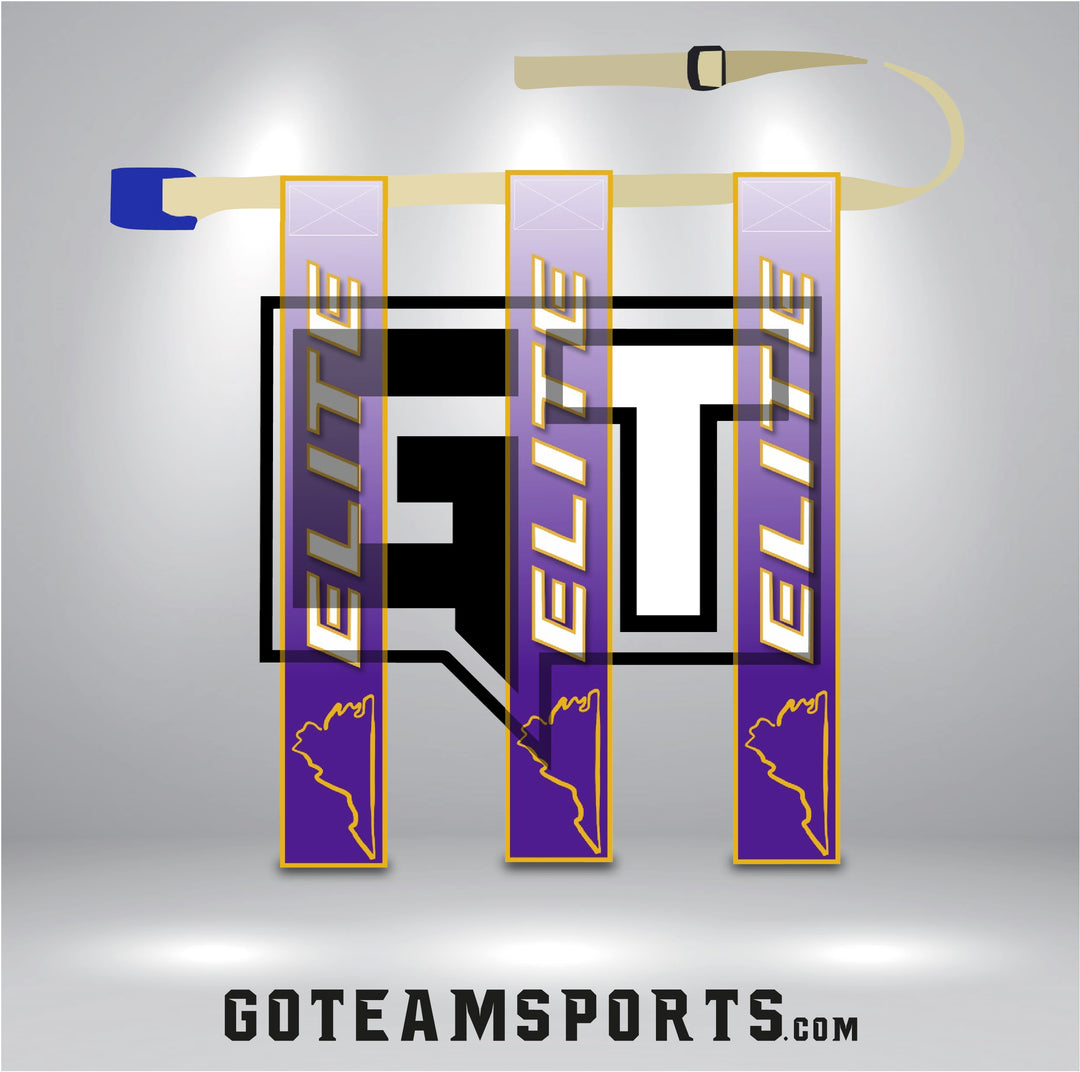 Team Ribbon Flags Custom Flags – Go Team Sports | Teamwork makes the Dreamwork