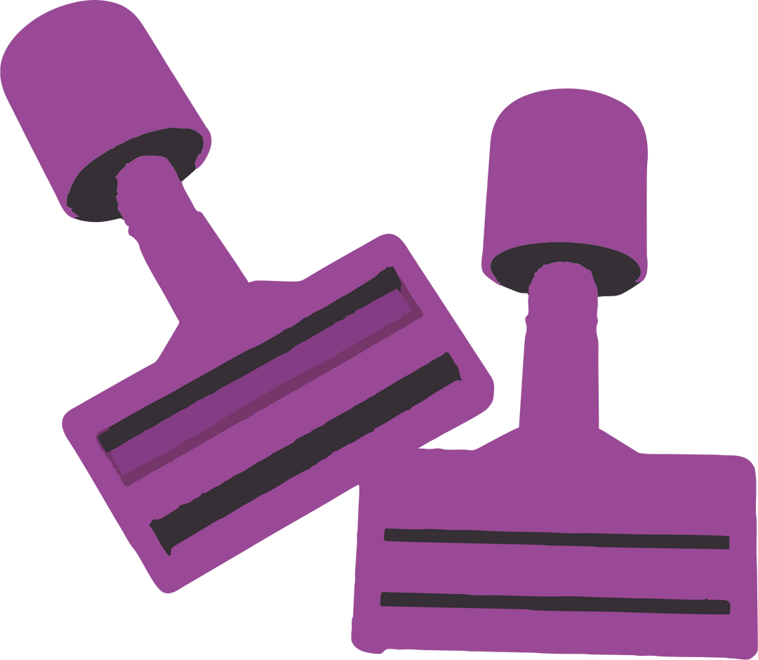 Purple Poppers