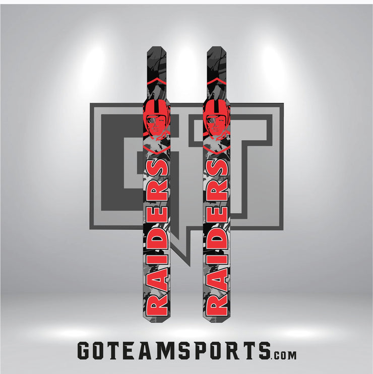Raiders Black/Red Flag Set